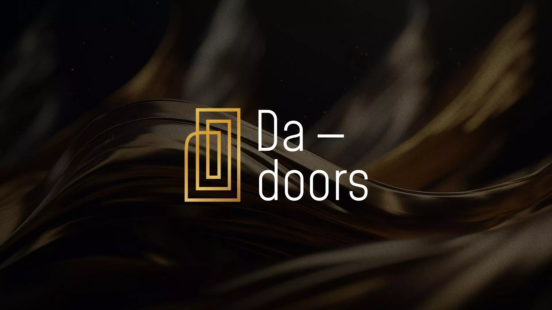 Разработка логотипа для компании «DA-DOORS» в Лангепасе